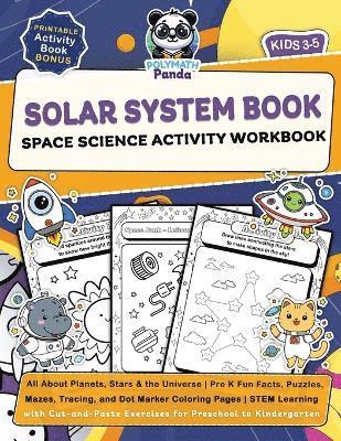 bokomslag Solar System Book for Kids 3-5 Space Science Activity Workbook