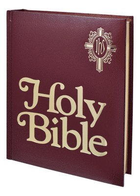 New Catholic Bible Family Edition (Burgundy), Inbunden
