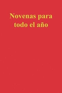 bokomslag Novenas para todo el año