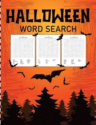 bokomslag Halloween Word Search