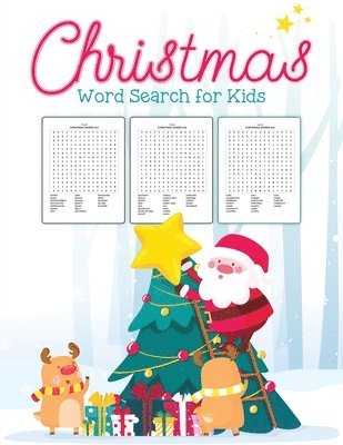 bokomslag Christmas Word Search For Kids