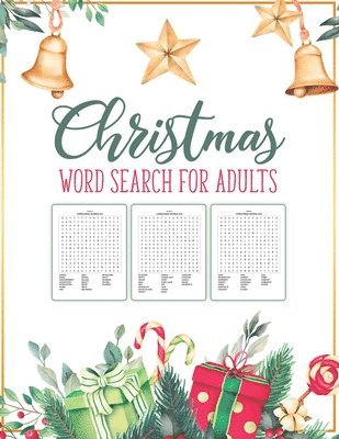 bokomslag Christmas Word Search For Adults