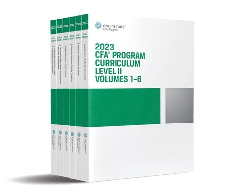 2023 CFA Program Curriculum Level II Box Set 1