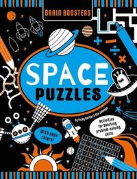 bokomslag Brain Boosters Space Puzzles (with Neon Colors) Learning Activity Book for Kids: Activities for Boosting Problem-Solving Skills