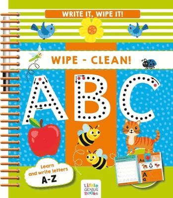 bokomslag Write It, Wipe It! Wipe-Clean ABC