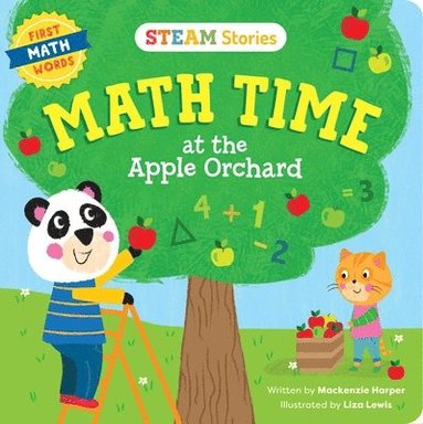 bokomslag STEAM Stories Math Time at the Apple Orchard! (First Math Words)