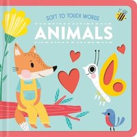 bokomslag Soft to Touch Words Animals