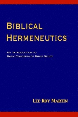 Biblical Hermeneutics 1