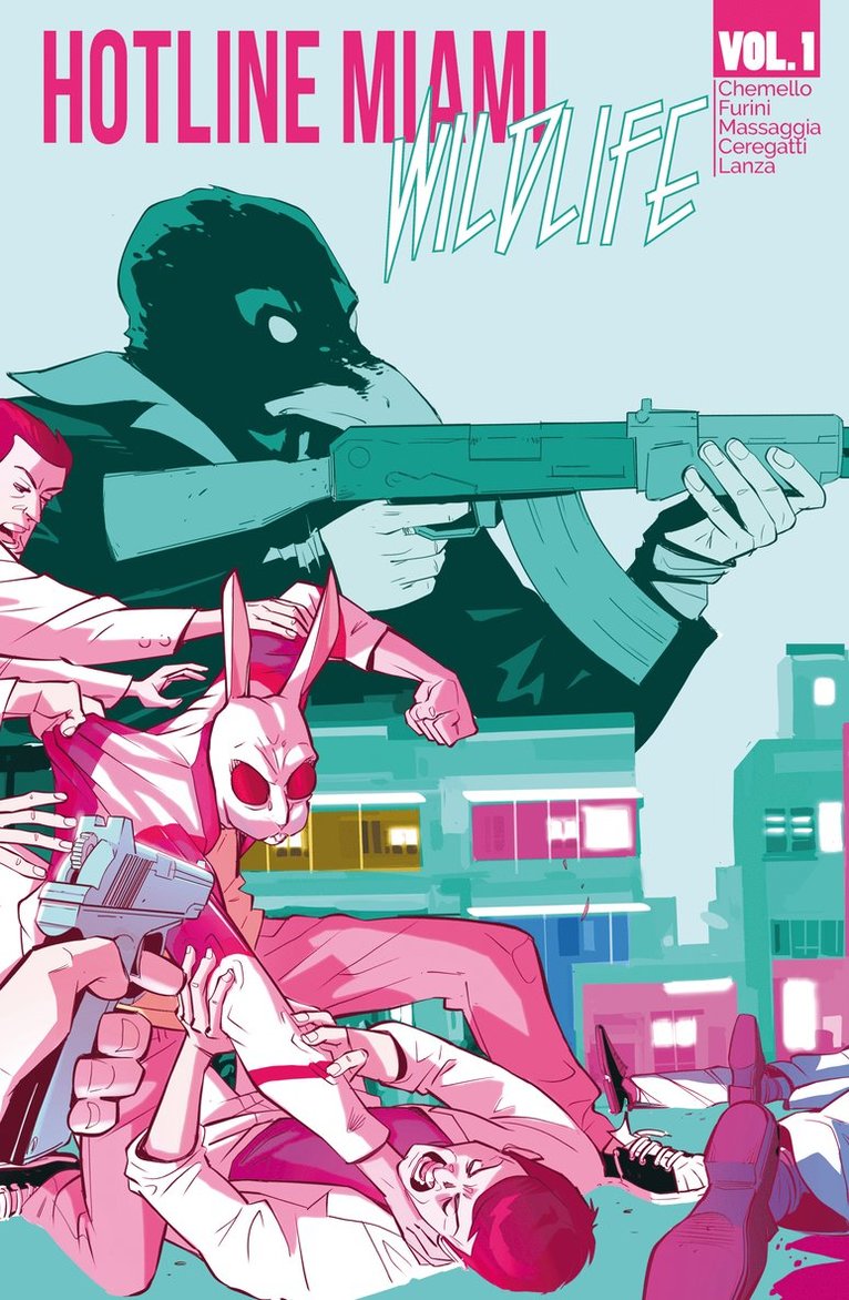 Federico Chemello, Maurizio Furini - Hotline Miami: Wildlife Vol. 1, Häftad