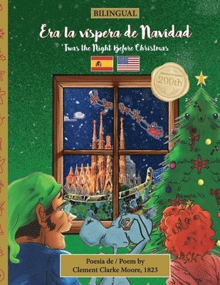 bokomslag BILINGUAL 'Twas the Night Before Christmas - 200th Anniversary Edition