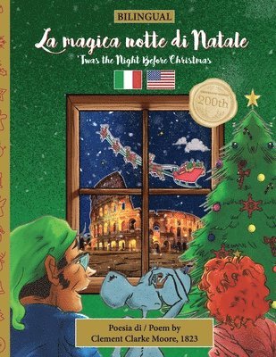 bokomslag BILINGUAL 'Twas the Night Before Christmas - 200th Anniversary Edition