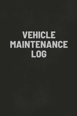 Vehicle Maintenance Log Book 1