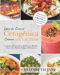 bokomslag Libro de Cocina Cetogenica Casera sin Lacteos