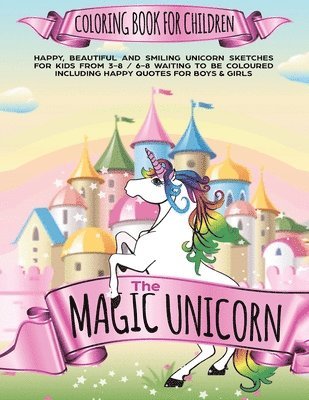 The Magic Unicorn Coloring book for Children 1