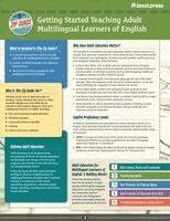 TESOL Zip Guide: Getting Started with Teaching Adult Multilingual Learners of English