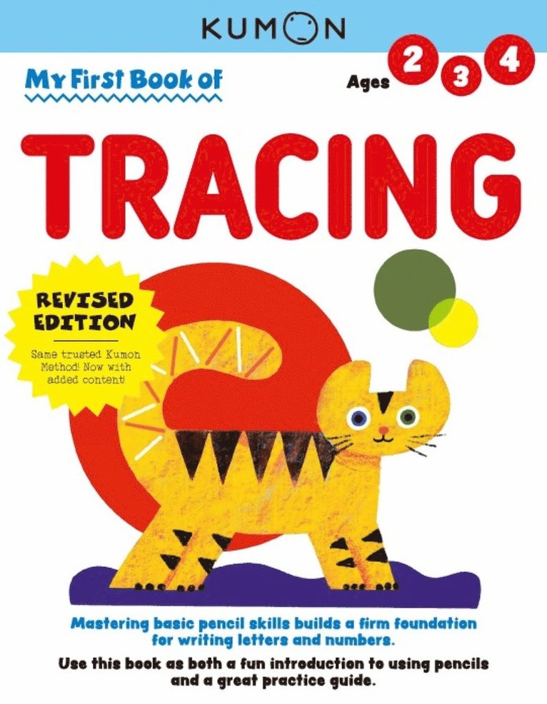 Kumon Publishing - Kumon My First Book of Tracing, Häftad