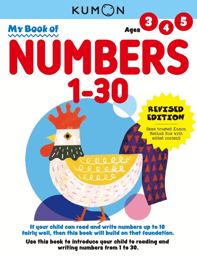Kumon My Book of Numbers 1-30, Häftad