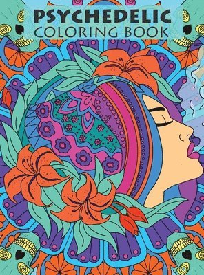 bokomslag Psychedelic Coloring Book For Adults