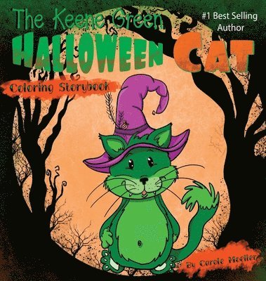 The Keene Green Halloween Cat 1