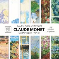 bokomslag Famous Paintings Of Claude Monet Scrapbook Paper
