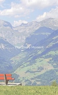 bokomslag Hardcover Monthly Planner Mountain Theme