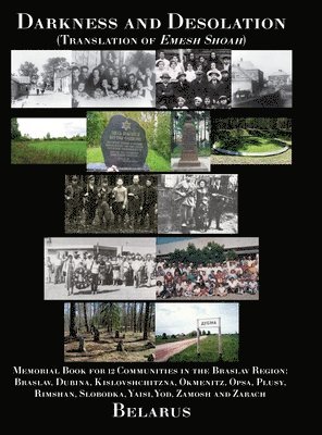 Ariel Machnes, Rina Klinov - Darkness and Desolation - Memorial Book for 12 Communities in the Braslav Region, Inbunden