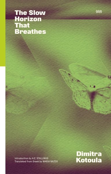 Dimitra Kotoula, A E Stallings - Slow Horizon That Breathes, Häftad
