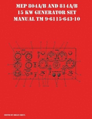 bokomslag MEP 804A/B and 814A/B 15 KW Generator Set Manual TM 9-6115-643-10