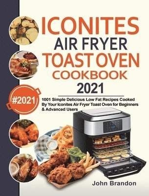 Iconites Air Fryer Toast Oven Cookbook 2021 1