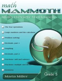 bokomslag Math Mammoth Grade 5 Skills Review Workbook
