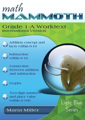 bokomslag Math Mammoth Grade 1-A Worktext, International Version