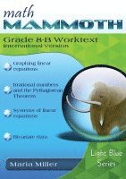 bokomslag Math Mammoth Grade 8-B Worktext, International Version