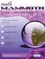 Maria Miller - Math Mammoth Grade 1 Answer Keys, Häftad