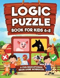 bokomslag Logic Puzzles for Kids Ages 6-8