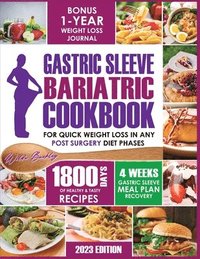 bokomslag Gastric Sleeve Bariatric Cookbook