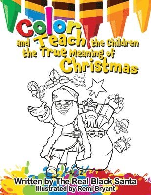 bokomslag Color and Teach the Children the True Meaning of Christmas