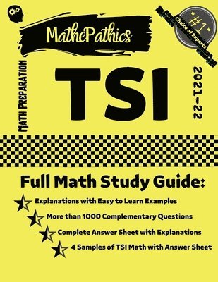 bokomslag TSI Math Preparation