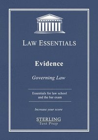 bokomslag Evidence, Law Essentials