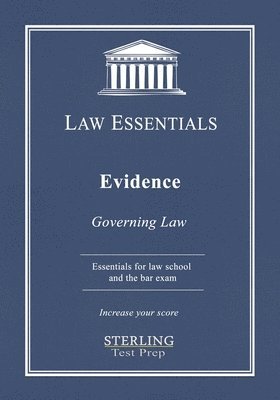 bokomslag Evidence, Law Essentials