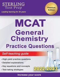 bokomslag Sterling Test Prep MCAT General Chemistry Practice Questions