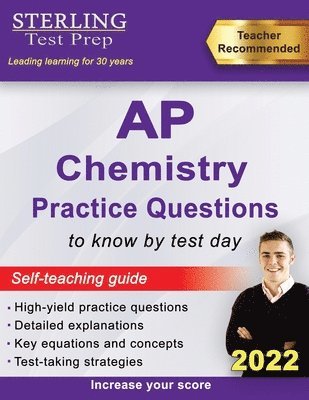 bokomslag Sterling Test Prep AP Chemistry Practice Questions