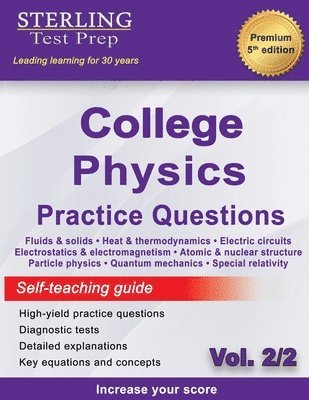 bokomslag Sterling Test Prep College Physics Practice Questions