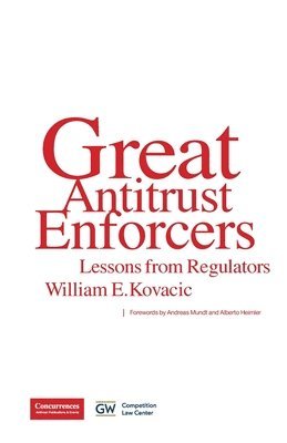 bokomslag Great Antitrust Enforcers