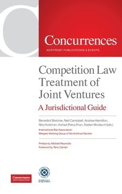Competition Law Treatment of Joint Ventures 1