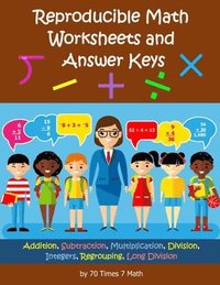 bokomslag Reproducible Math Worksheets and Answer Keys