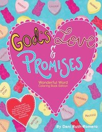 bokomslag God's Love & Promises - Single-sided Inspirational Coloring Book with Scripture for Kids, Teens, and Adults, 40+ Unique Colorable Illustrations
