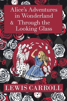 bokomslag The Alice in Wonderland Omnibus Including Alice's Adventures in Wonderland and Through the Looking Glass (with the Original John Tenniel Illustrations) (A Reader's Library Classic Hardcover)