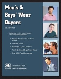 bokomslag Men's & Boys Wear Buyers Directory 2022