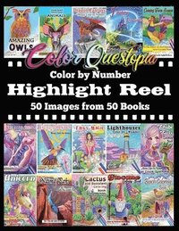 bokomslag Color By Number Highlight Reel - 50 Images from 50 Books