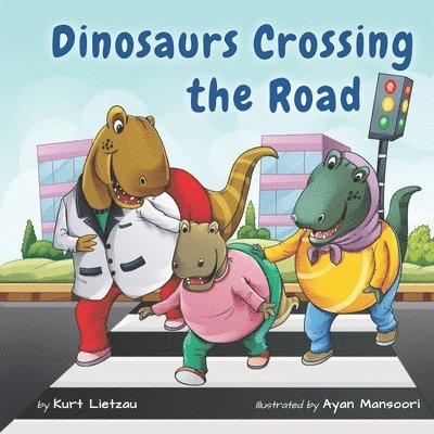 Dinosaurs Crossing the Road 1